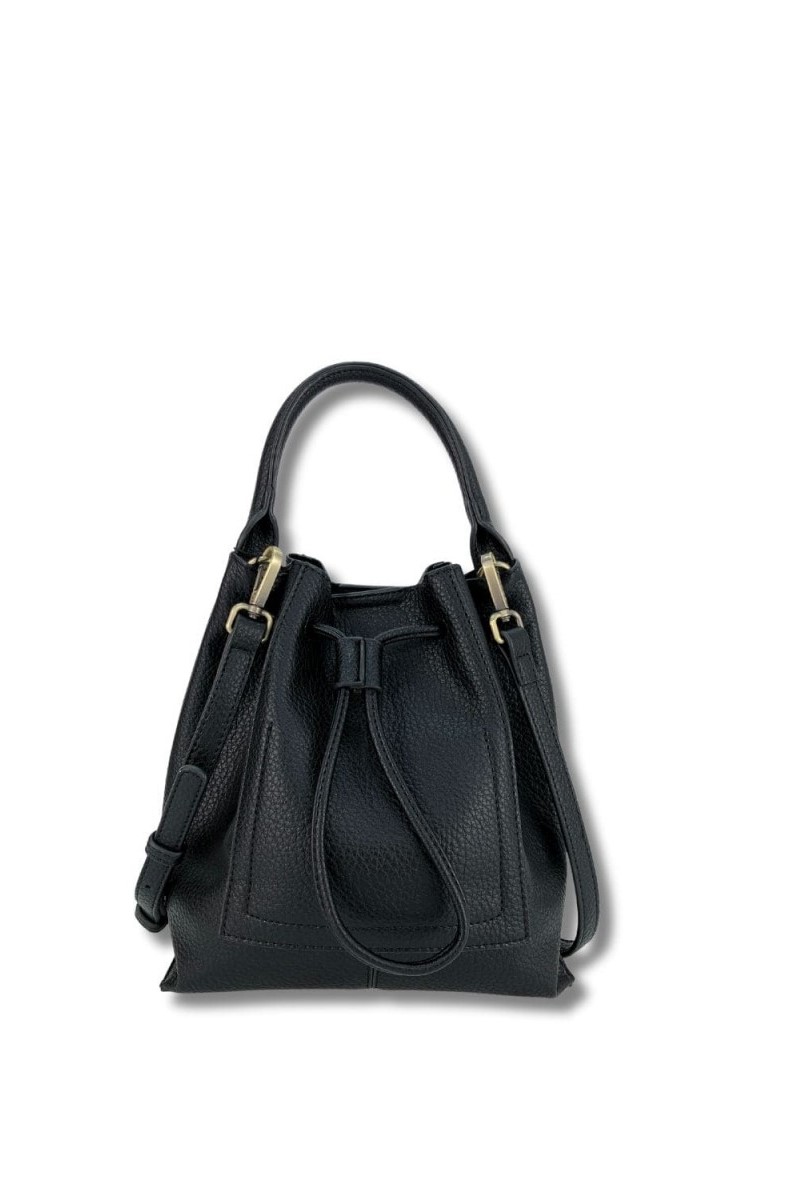 BOLSO JUDAS DETALLE BORLONES COLOR NEGRO 2